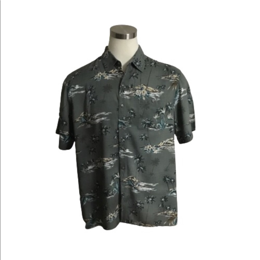 Vintage Batik Bay Hawaiian Shirt  Size XL